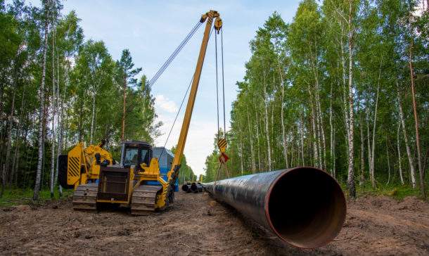 Gas pipeline. Photo: Shutterstock