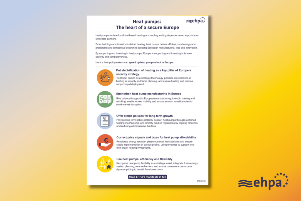 EHPA manifesto April 2026